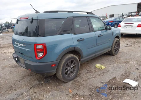 2021 Ford Bronco Sport Big Bend z USA, uszkodzony, nr VIN 3FMCR9B65MRA75500